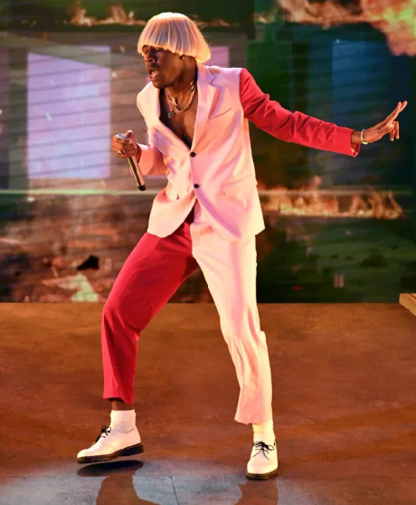 Tyler The Creator Pink Suit 04