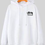 Unisex White Honolulu Streetwear Hoodie 02