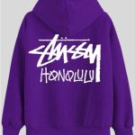 Unisex White Honolulu Streetwear Hoodie 04