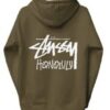 Unisex White Honolulu Streetwear Hoodie 09