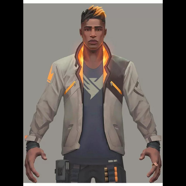 Valorant Phoenix Fiery Jacket 01