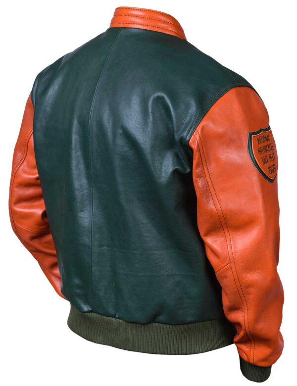 Varsity Leather Jacket 02