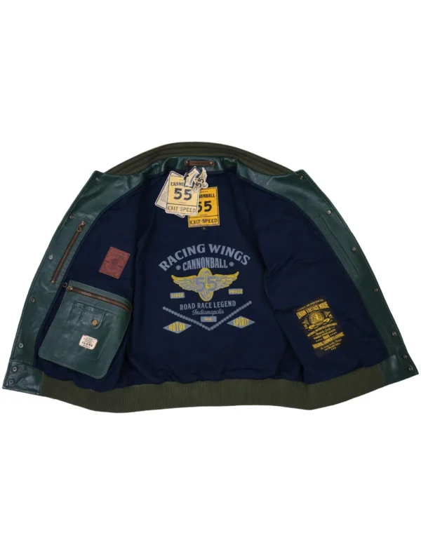 Varsity Leather Jacket 03