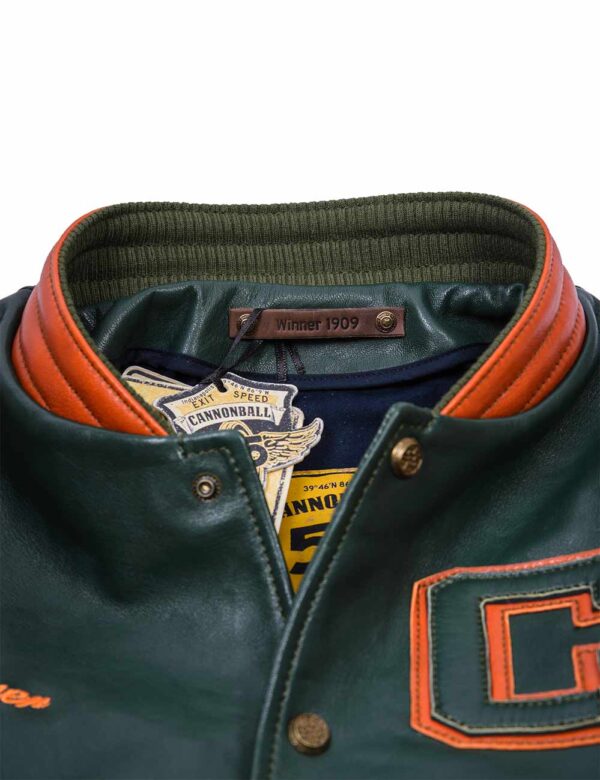 Varsity Leather Jacket 04