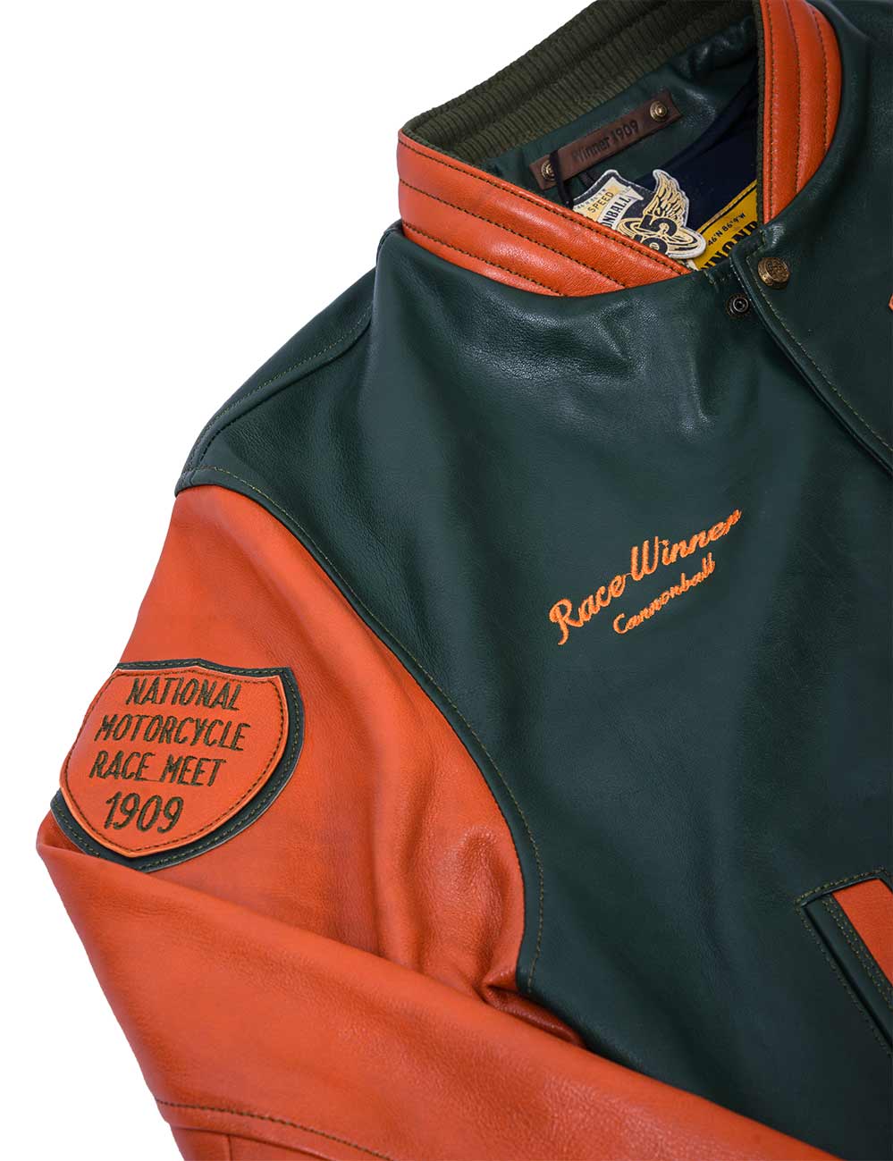 Varsity Leather Jacket 05