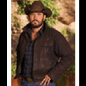 Yellowstone Rip Wheeler Black Cotton Jacket 01