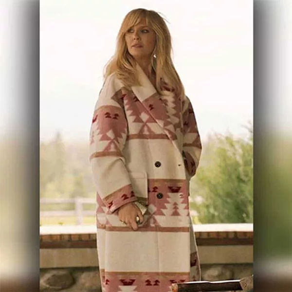 beth dutton pink and white coat 01
