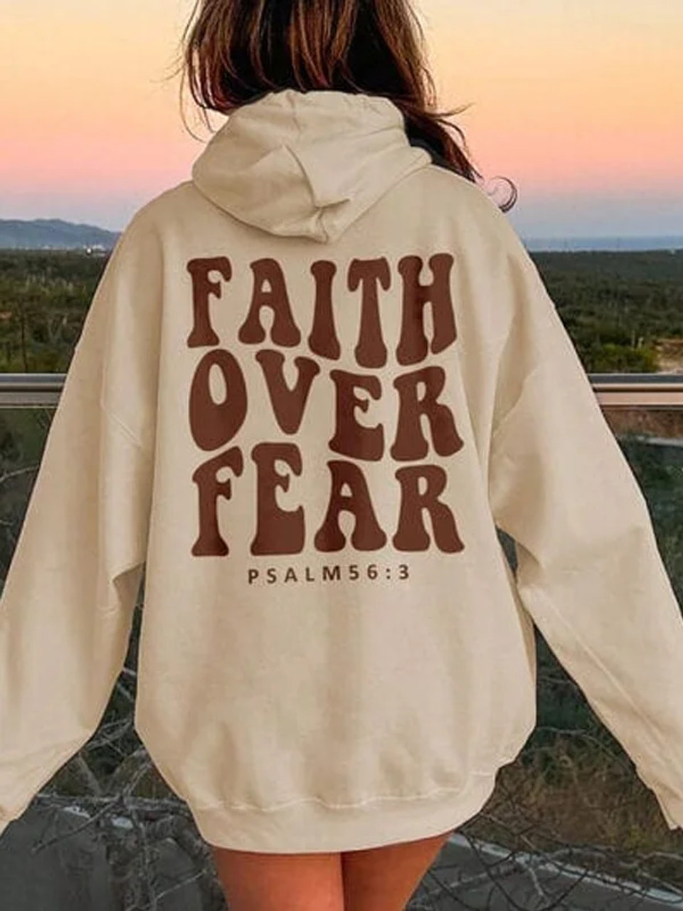 Faith Over Fear hoodie 02