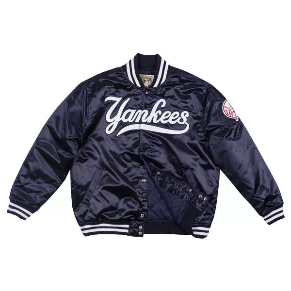 men's new york yankees blue jacket 01