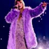 taylor swift purple fur coat 02