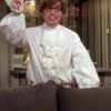Austin Powers Classic White Ruffle Shirt 01