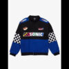 Hedgehog Inspired Black & White Checkered Jacket 01