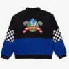 Hedgehog Inspired Black & White Checkered Jacket 02