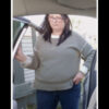 Kristy Blanchard Life After Lockup Striped Knit Sweater 01