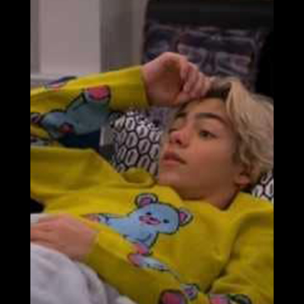 Malachi Barton The Villains of Valley View Bear Print Sweater 01