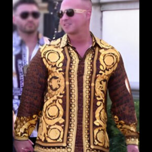 Mike Jersey Shore Versace Print Shirt 01