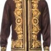 Mike Jersey Shore Versace Print Shirt 02