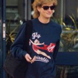 Princess Diana Fly Atlantic Vintage Sweatshirt 01