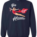 Princess Diana Fly Atlantic Vintage Sweatshirt 02