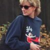 Princess Diana Fly Atlantic Vintage Sweatshirt 03