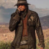 RDR2 Gunslinger Outlaw Leather Jacket 04
