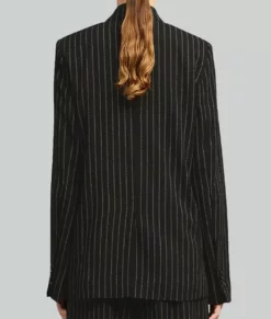 Selena Gomez Telluride Black Blazer 04