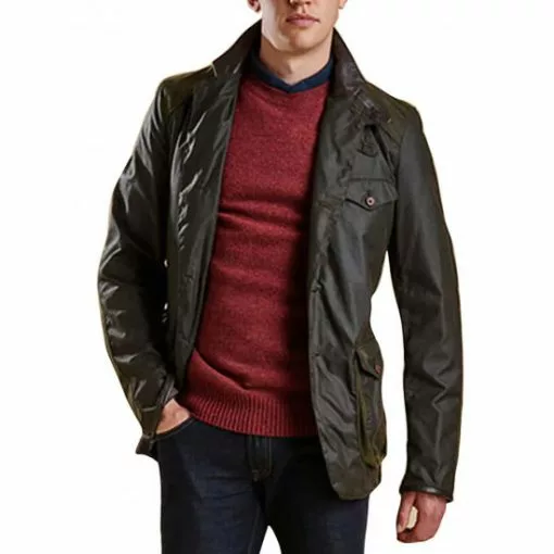 Skyfall James Bond Brown Leather Jacket 02