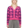Sofia Capanna Extended Family S01 Pink Argyle Cardigan 03