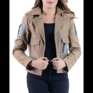 Survey Corps Wings of Freedom Leather Jacket 01