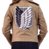 Survey Corps Wings of Freedom Leather Jacket 03