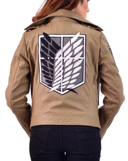 Survey Corps Wings of Freedom Leather Jacket 03