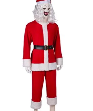 Terrifier 3 Santa Claus Suit Costume 03