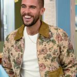 The Other Two Josh Segarra Floral Print Jacket 01