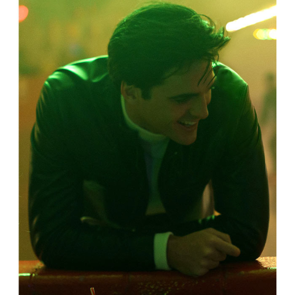 Buy Jacob Elordi as Elvis Presley Black Leather Jacket